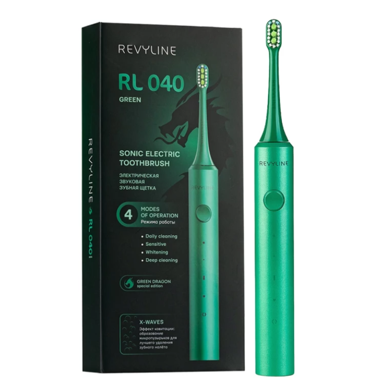 Звуковая щетка RL 040 Green Dragon появилась на сайте Ревилайн с...