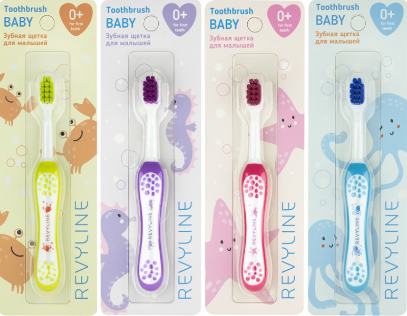Мануальные зубные щетки для детей Revyline Baby S3900 доступны с...