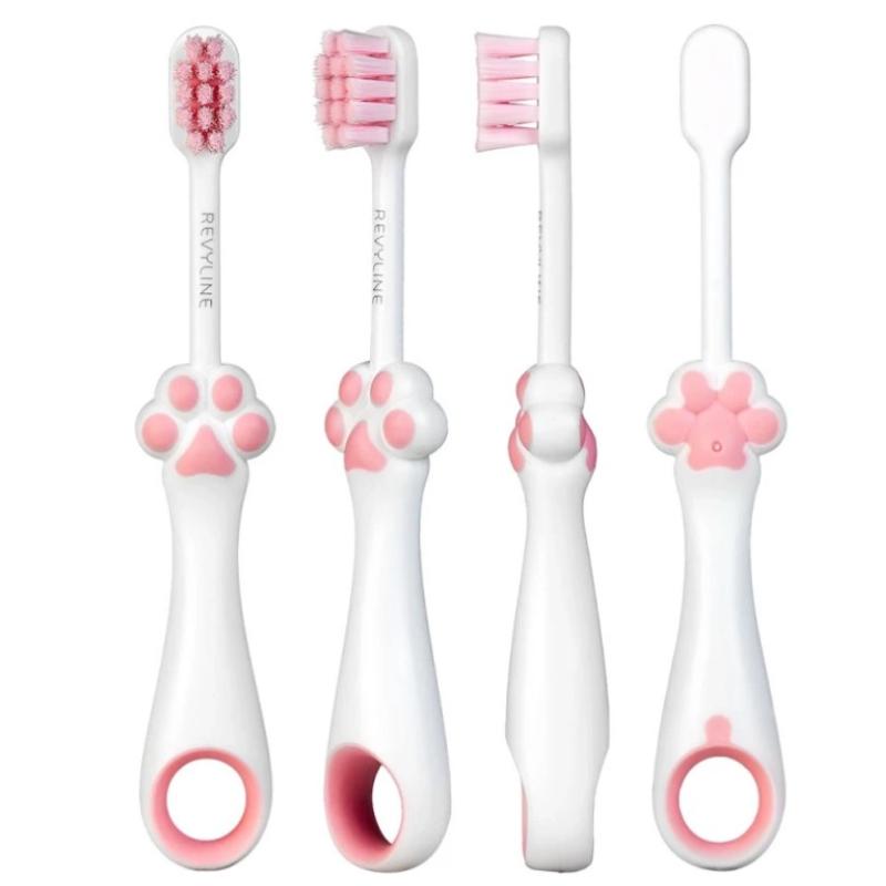 Новые зубные щетки для детей от 0 лет Revyline BabyLapka Pink доступны...