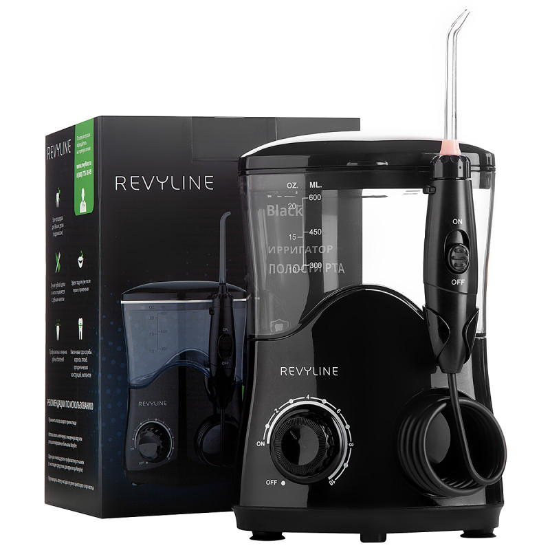 Семейный ирригатор RL 100 Black от Revyline с доставкой в...