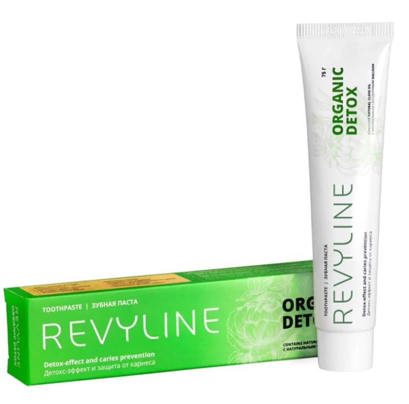 Зубная паста Revyline Organic Detox доступна в Казахстане с доставкой