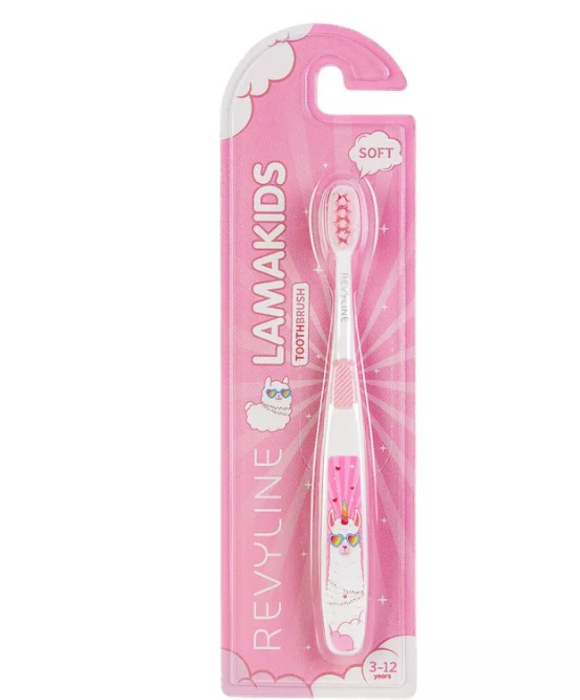 Новые детские зубные щетки Revyline LamaKids Pink уже в продаже в...