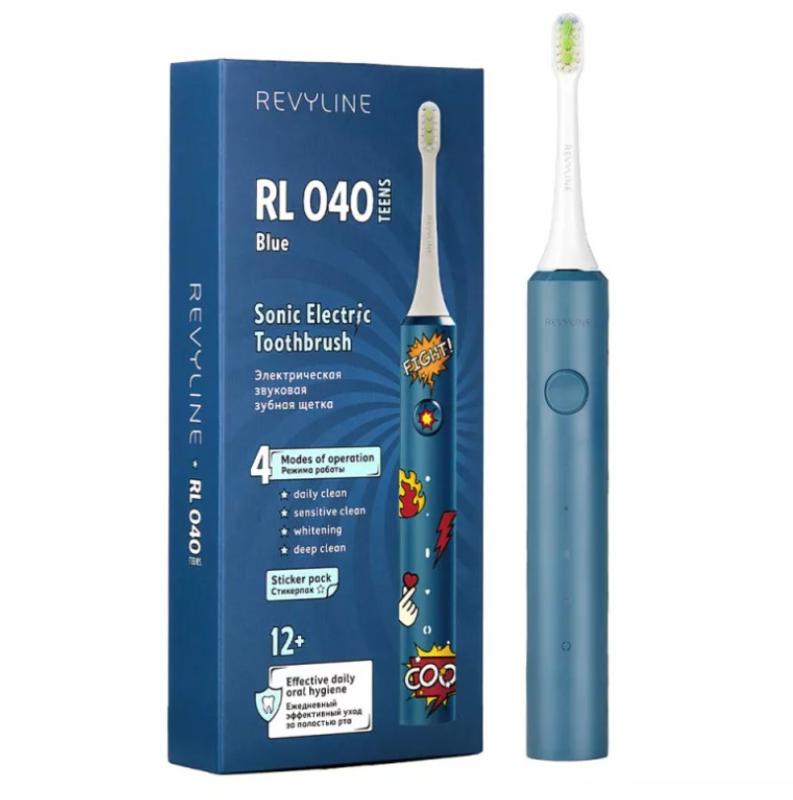 Новая зубная щетка Revyline RL 040 Teens в голубом цвете доступна по...