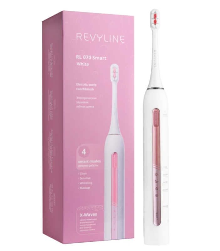 Зубная щетка Revyline RL070 White доступна для покупки с доставкой по...